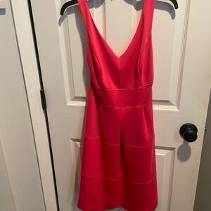 Hot pink dress